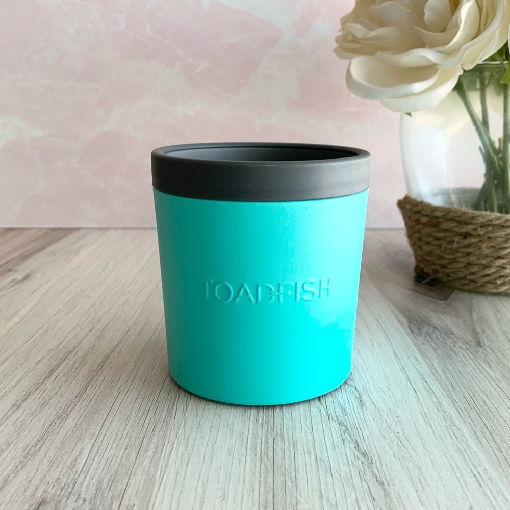 Toadfish Teal Non-Tipping Cup Holder
